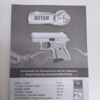 EKOL BOTAN BLANK GUN - BLACK - NeonSales {{ shop.shopifyCountryName }}