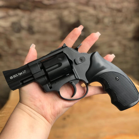 EKOL VIPER 2.5" BLANK REVOLVER - BLACK - NeonSales {{ shop.shopifyCountryName }}