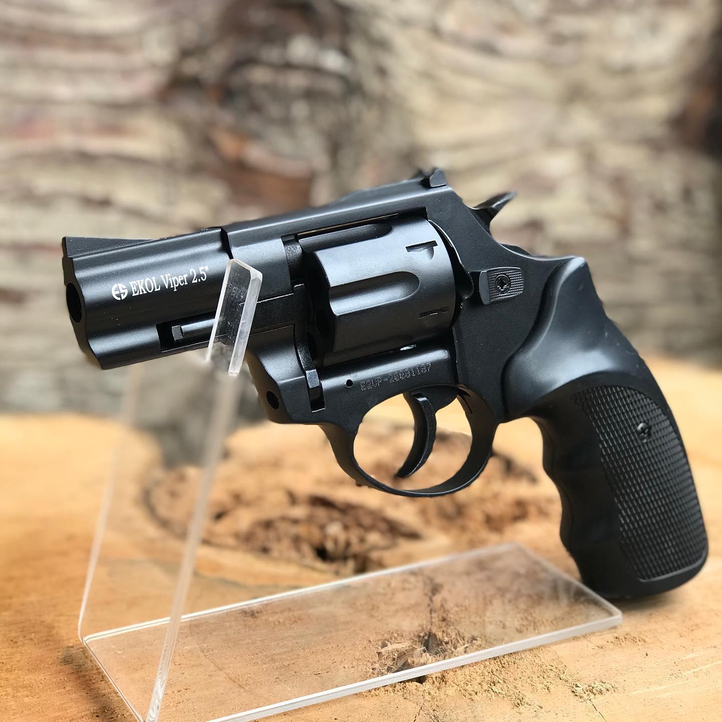 EKOL VIPER 2.5" BLANK REVOLVER - BLACK - NeonSales South Africa