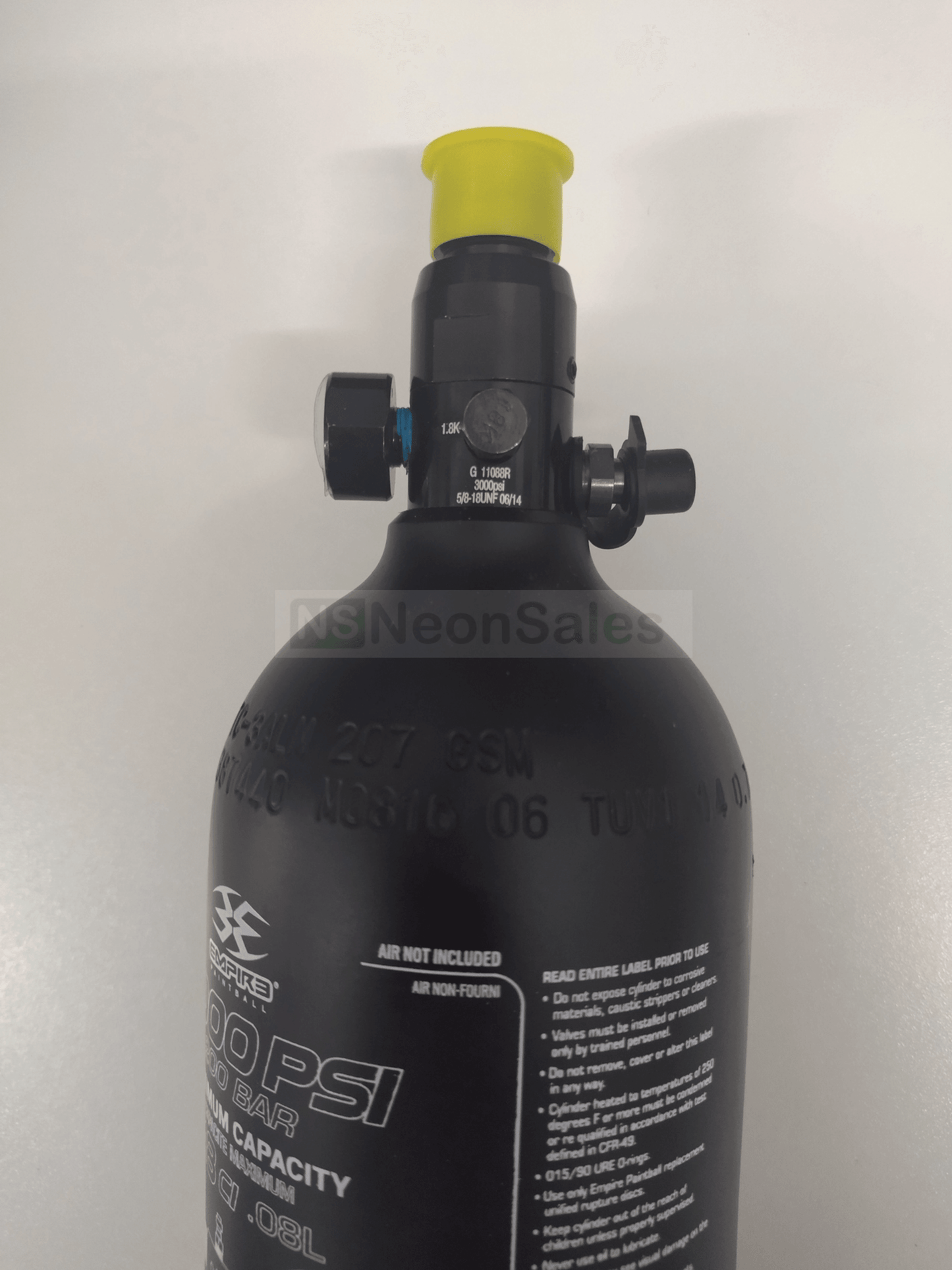 EMPIRE 48CI 3000PSI PAINTBALL TANK - NeonSales {{ shop.shopifyCountryName }}