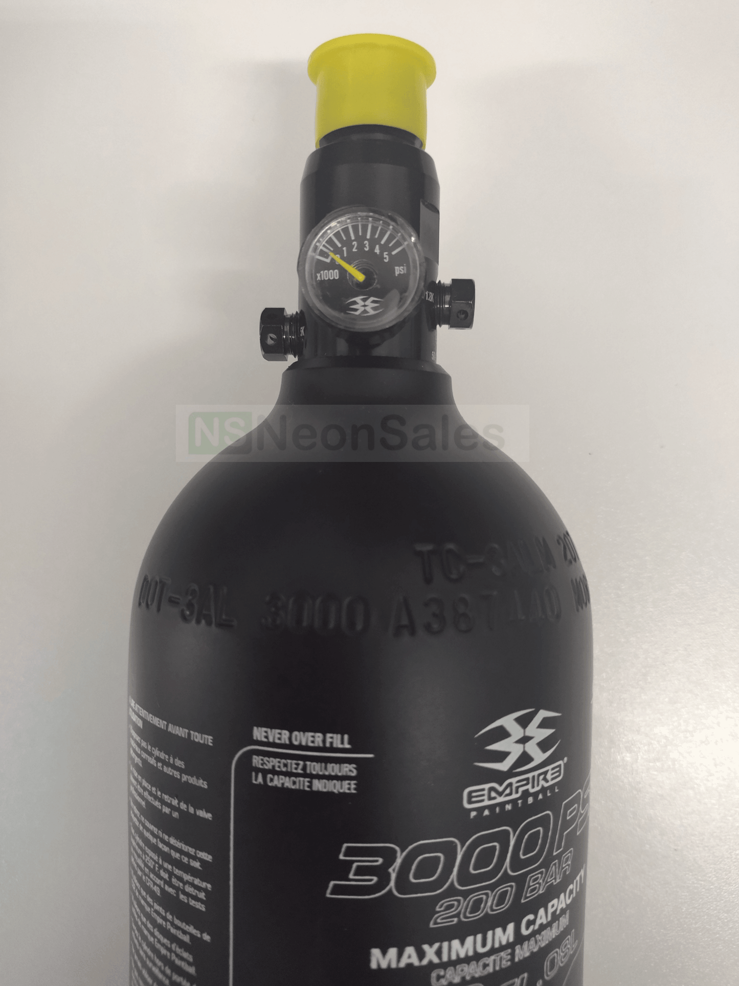 EMPIRE 48CI 3000PSI PAINTBALL TANK - NeonSales {{ shop.shopifyCountryName }}