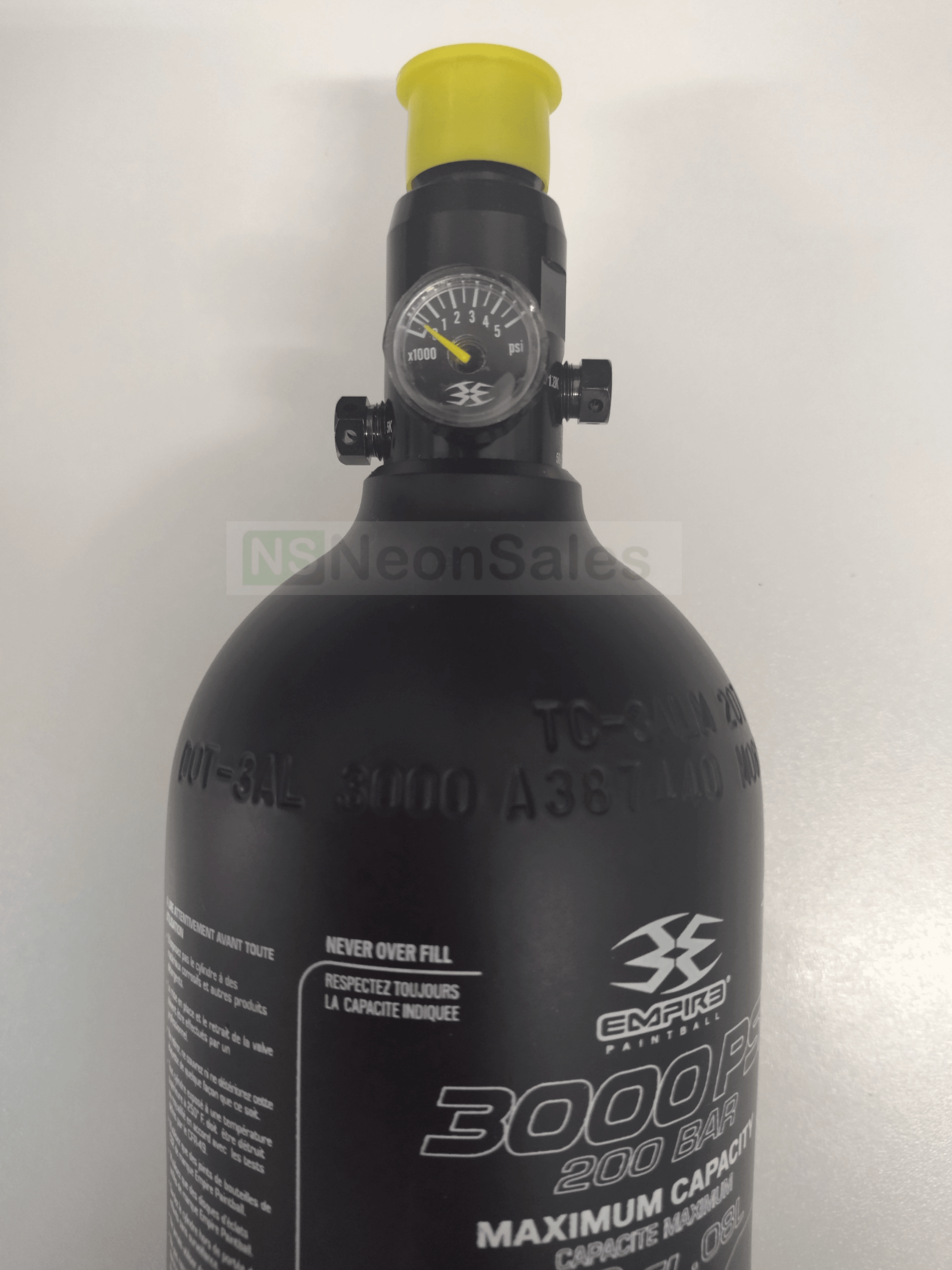 EMPIRE 48CI 3000PSI PAINTBALL TANK - NeonSales {{ shop.shopifyCountryName }}