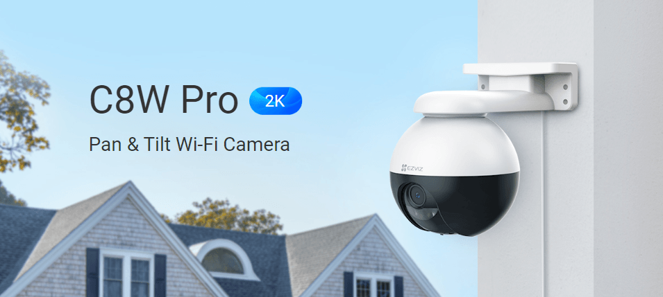 EZVIZ C8W PTZ PRO 3MP 2K SMART HOME CAMERA 4MM - NeonSales South Africa