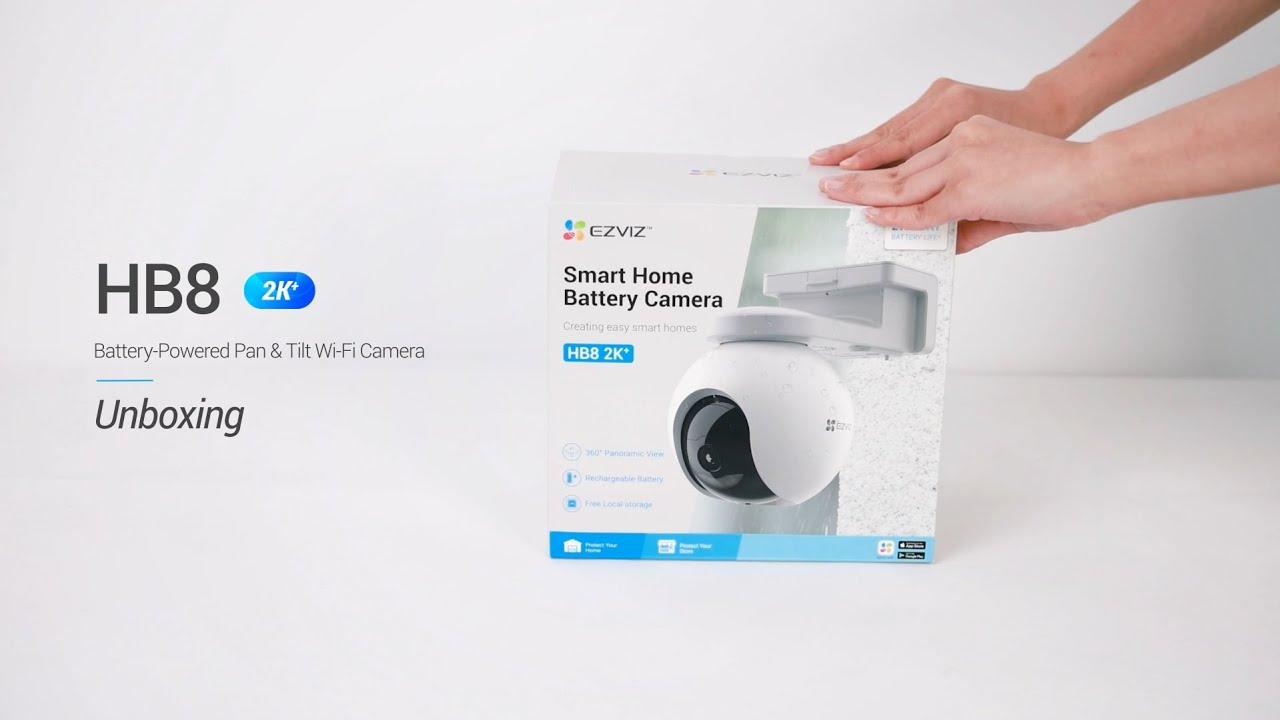 EZVIZ HB8 +2K S/ HOME BATTERY CAMERA + SOLAR PANEL - NeonSales {{ shop.shopifyCountryName }}