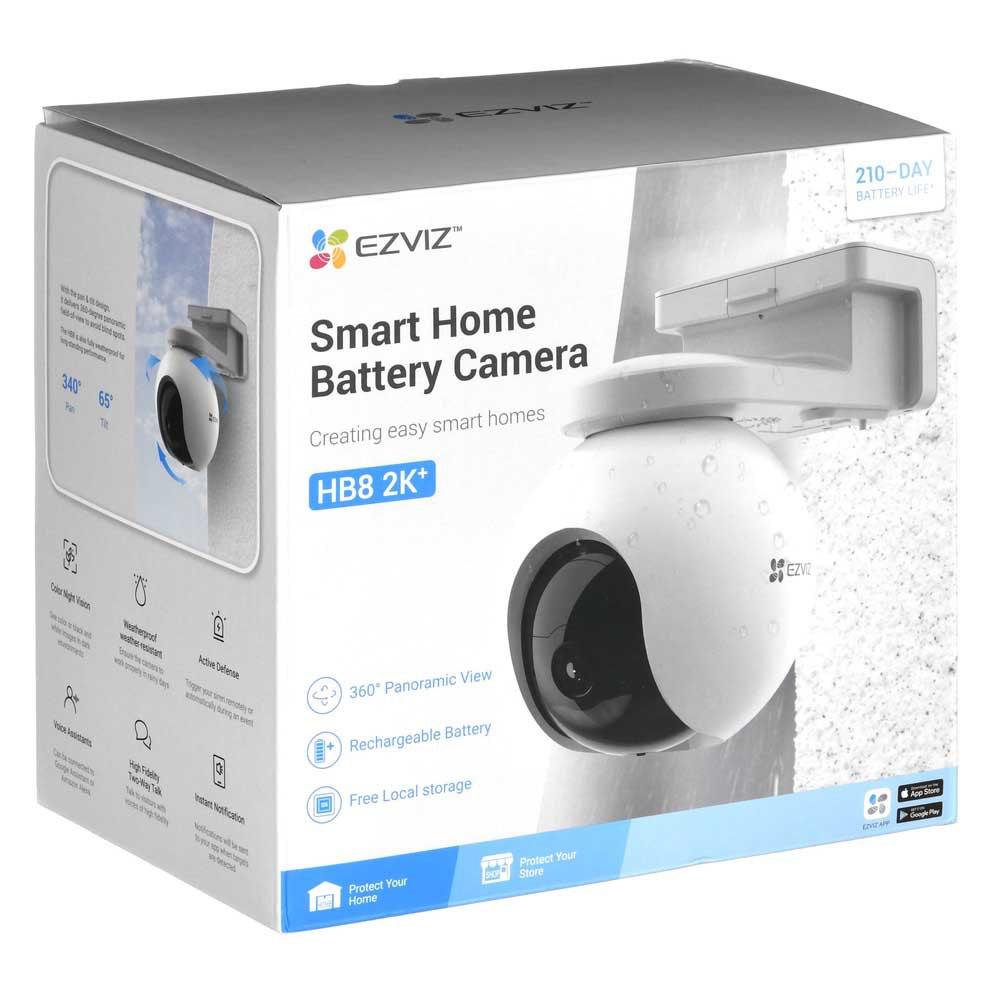 EZVIZ HB8 +2K S/ HOME BATTERY CAMERA + SOLAR PANEL - NeonSales {{ shop.shopifyCountryName }}
