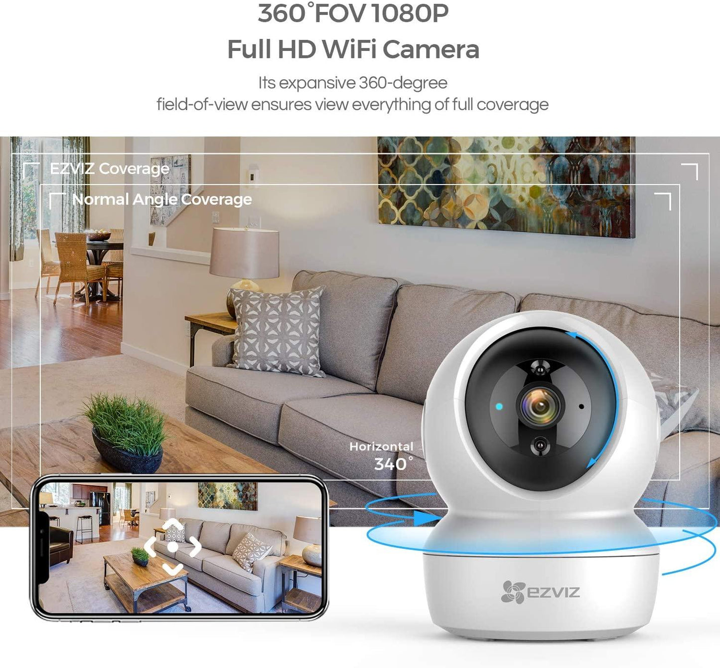 EZVIZ TY1 1080P SMART HOME CAMERA - NeonSales {{ shop.shopifyCountryName }}