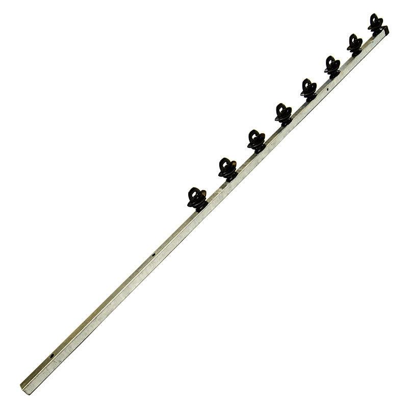 FENCE POLE 10 LINE SQUARE TUBE GAL STRAIGHT - NeonSales {{ shop.shopifyCountryName }}
