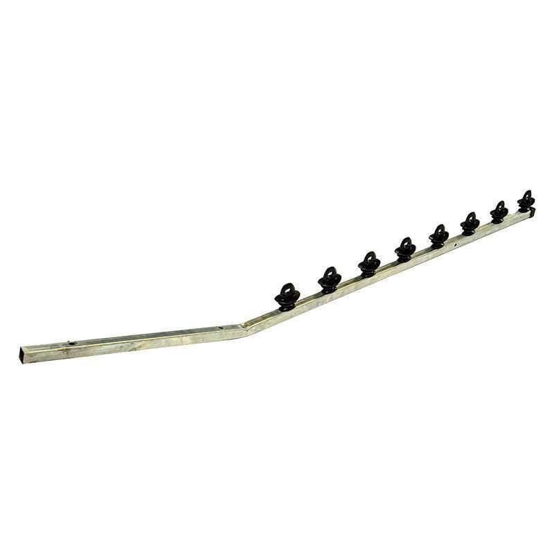 FENCE POLE 10 LINE SQUARE TUBE GAL STRAIGHT - NeonSales {{ shop.shopifyCountryName }}