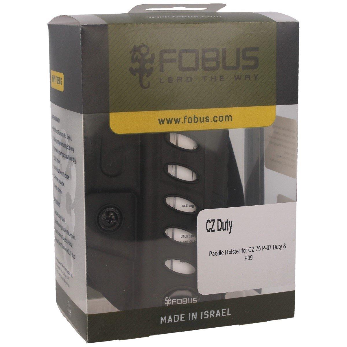 FOBUS CZ DUTY PASSIVE RETENTION OWB HOLSTER - NeonSales {{ shop.shopifyCountryName }}