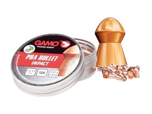 GAMO 4.5MM PBA IMPACT 6.90GR - 125'S - NeonSales {{ shop.shopifyCountryName }}