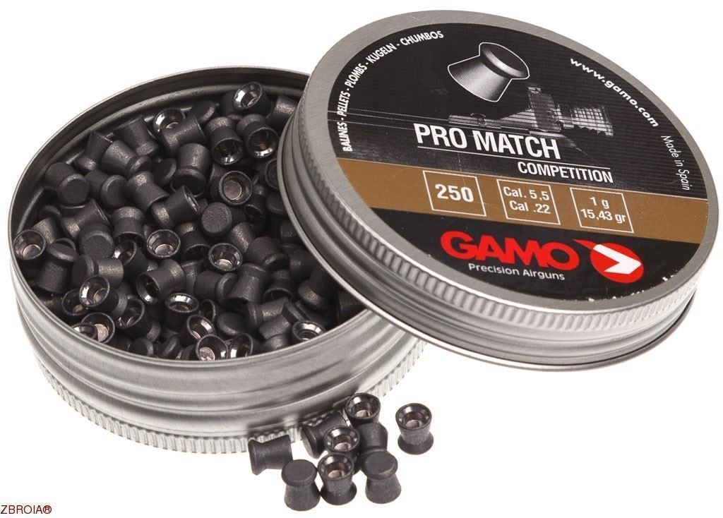 GAMO 5.5MM PRO MATCH WADCUTTERS (15.43GR) - 250's - NeonSales South Africa