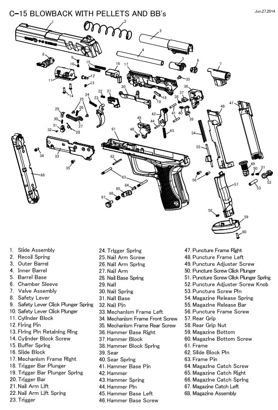 GAMO C15 CO2 PISTOL .177 - DUAL FED - NeonSales {{ shop.shopifyCountryName }}