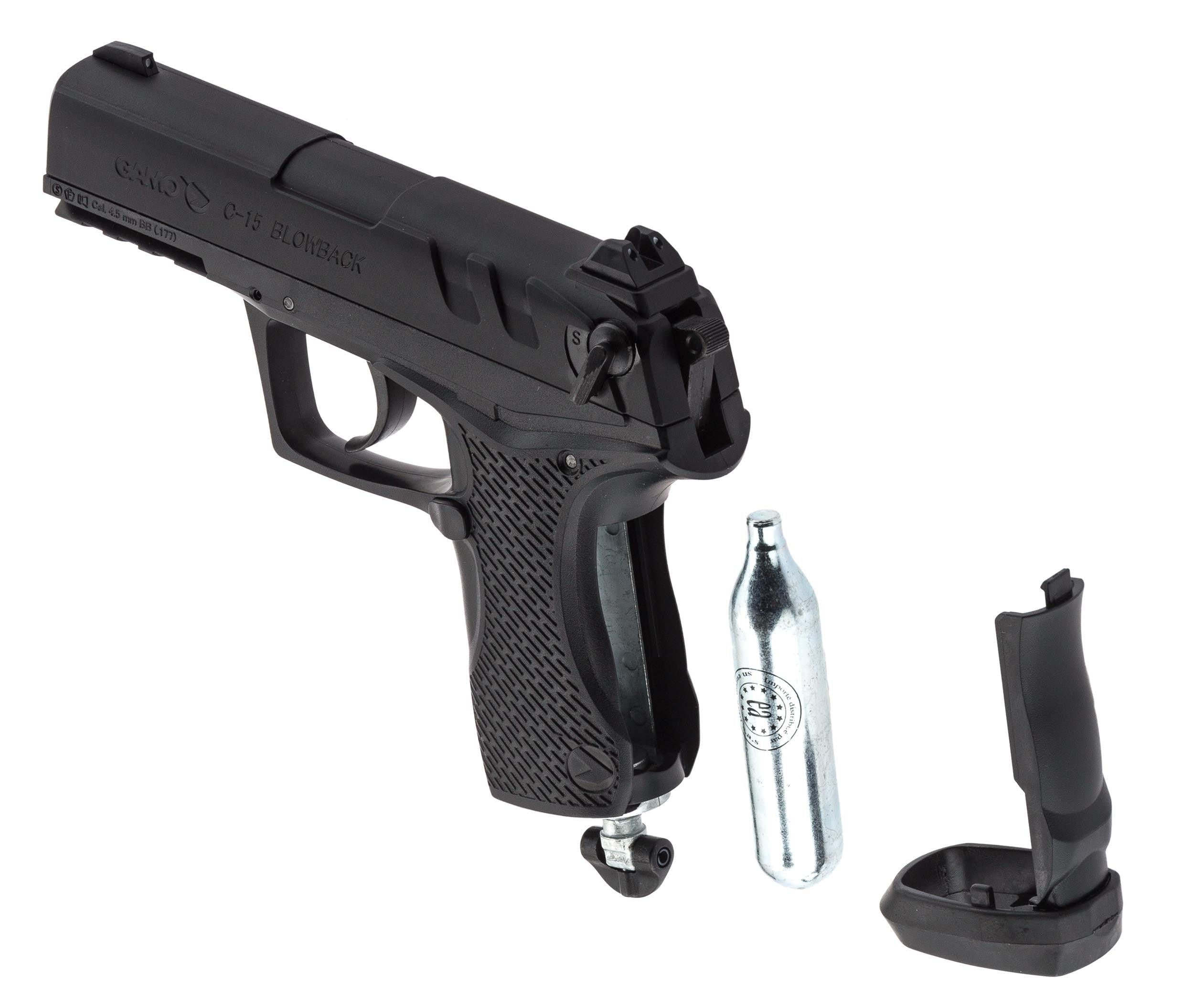 GAMO C15 CO2 PISTOL .177 - DUAL FED - NeonSales {{ shop.shopifyCountryName }}