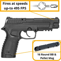 GAMO P-430 CO2 PISTOL .177 - DUAL FED - NeonSales {{ shop.shopifyCountryName }}