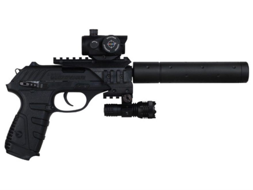 GAMO P25 TACTICAL CO2 PISTOL W/ RED DOT & TORCH - NeonSales South Africa