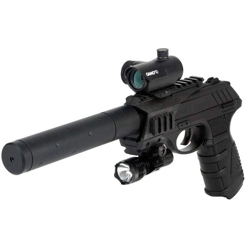 GAMO PT-85 CO2 PELLET PISTOL TACTICAL KIT .177 - NeonSales {{ shop.shopifyCountryName }}