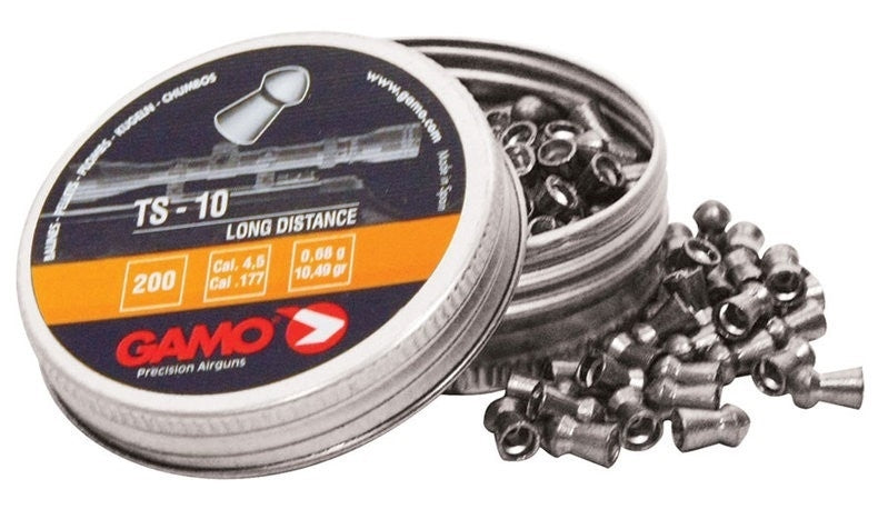 GAMO TS-10 PELLETS .177 (10.49GR) - 200's - NeonSales {{ shop.shopifyCountryName }}
