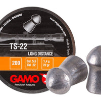 GAMO TS-22 PELLETS .22 (21.75GR) - 200's - NeonSales {{ shop.shopifyCountryName }}