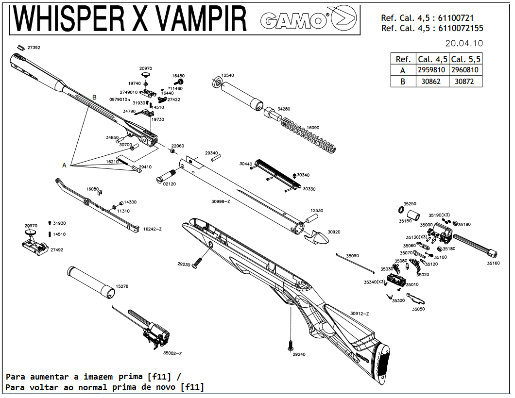 GAMO WHISPER X VAMPIR .177 W/ 3-9X40 (WR) SCOPE - NeonSales South Africa