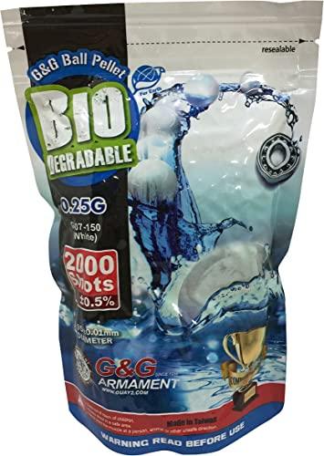 G&G ARMAMENT BIO-DEGRADABLE BB's (0.25G) - 4000's - NeonSales {{ shop.shopifyCountryName }}