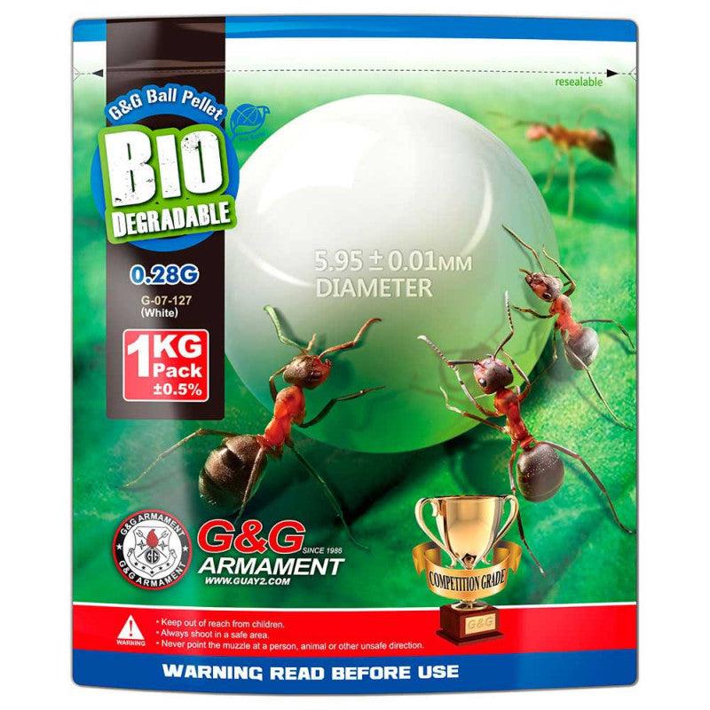 G&G ARMAMENT BIO-DEGRADABLE BB's (0.28G) - 3570's - NeonSales {{ shop.shopifyCountryName }}