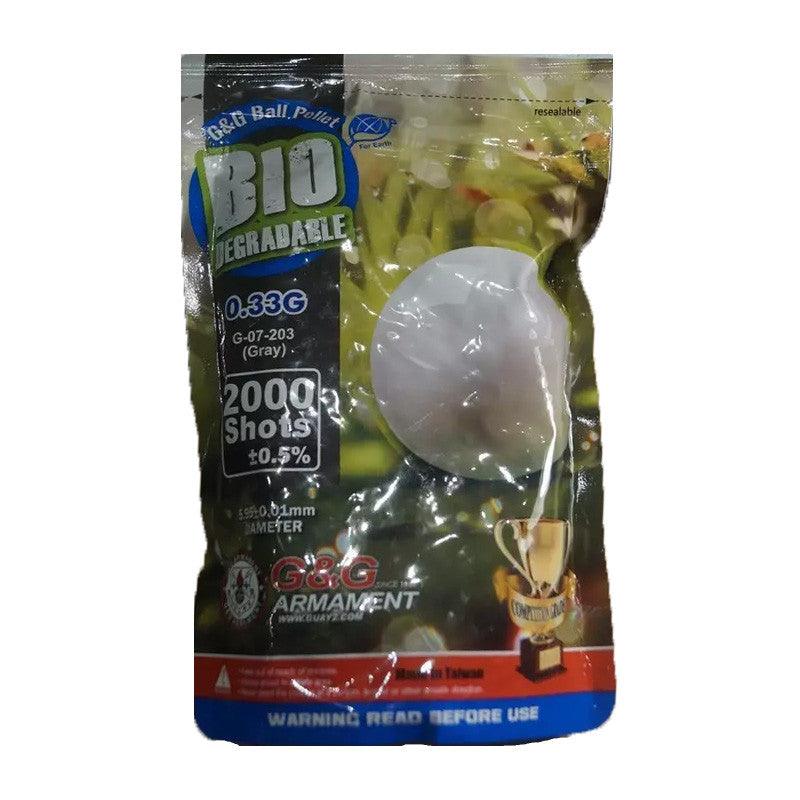 G&G ARMAMENT BIO-DEGRADABLE BB's (0.33G) - 2000's - NeonSales {{ shop.shopifyCountryName }}
