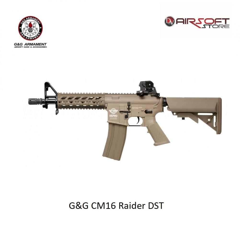 G&G ARMAMENT CM-16 RAIDER M4 MARKER (TAN), 6MM CAL - NeonSales {{ shop.shopifyCountryName }}