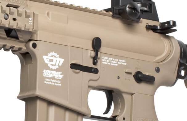 G&G ARMAMENT CM-16 RAIDER M4 MARKER (TAN), 6MM CAL - NeonSales {{ shop.shopifyCountryName }}