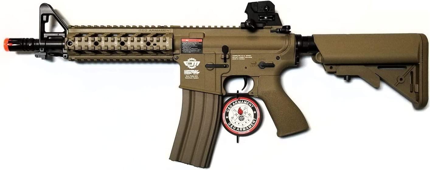 G&G ARMAMENT CM-16 RAIDER M4 MARKER (TAN), 6MM CAL - NeonSales {{ shop.shopifyCountryName }}