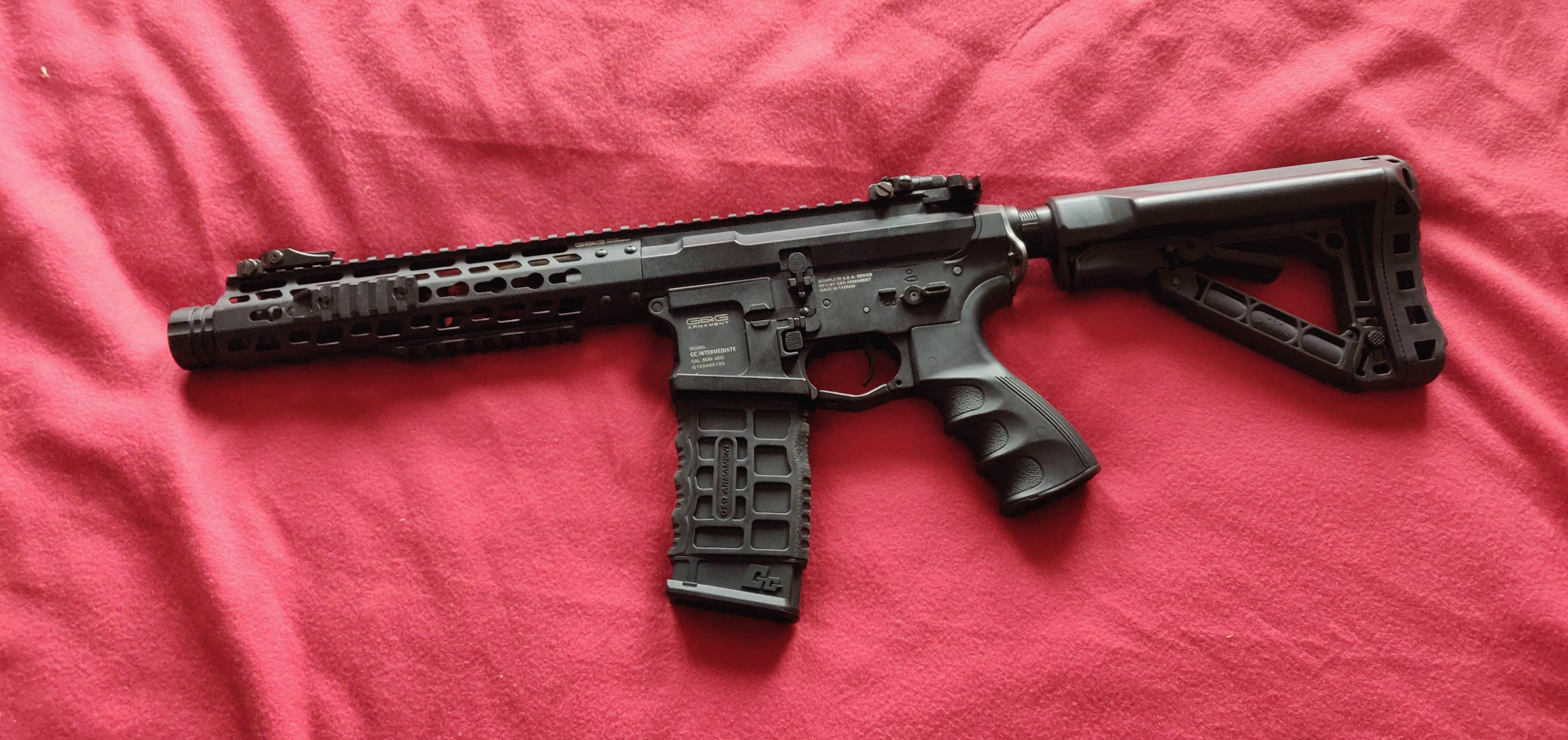 G&G ARMAMENT CM16 WILD HOG 9" AEG MARKER - 6MM - NeonSales {{ shop.shopifyCountryName }}