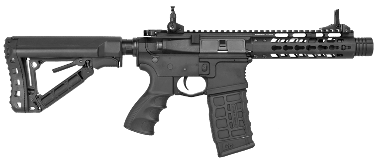 G&G ARMAMENT CM16 WILD HOG 9" AEG MARKER - 6MM - NeonSales {{ shop.shopifyCountryName }}