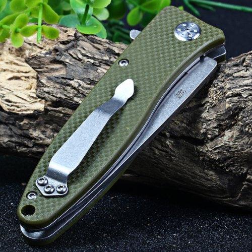 GANZO G728-GR FOLDING KNIFE - OD - NeonSales {{ shop.shopifyCountryName }}