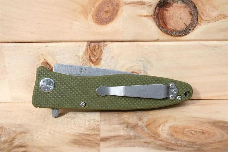 GANZO G728-GR FOLDING KNIFE - OD - NeonSales {{ shop.shopifyCountryName }}
