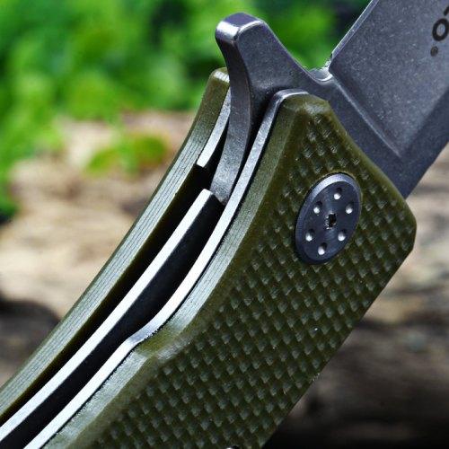 GANZO G728-GR FOLDING KNIFE - OD - NeonSales {{ shop.shopifyCountryName }}