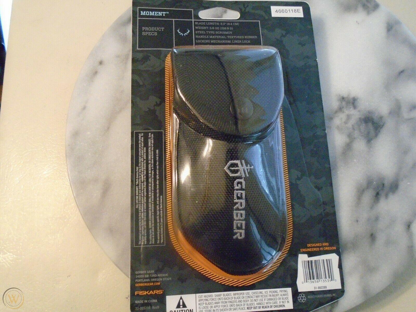 GERBER MOMENT FOLDER WITH SHEATH - NeonSales {{ shop.shopifyCountryName }}
