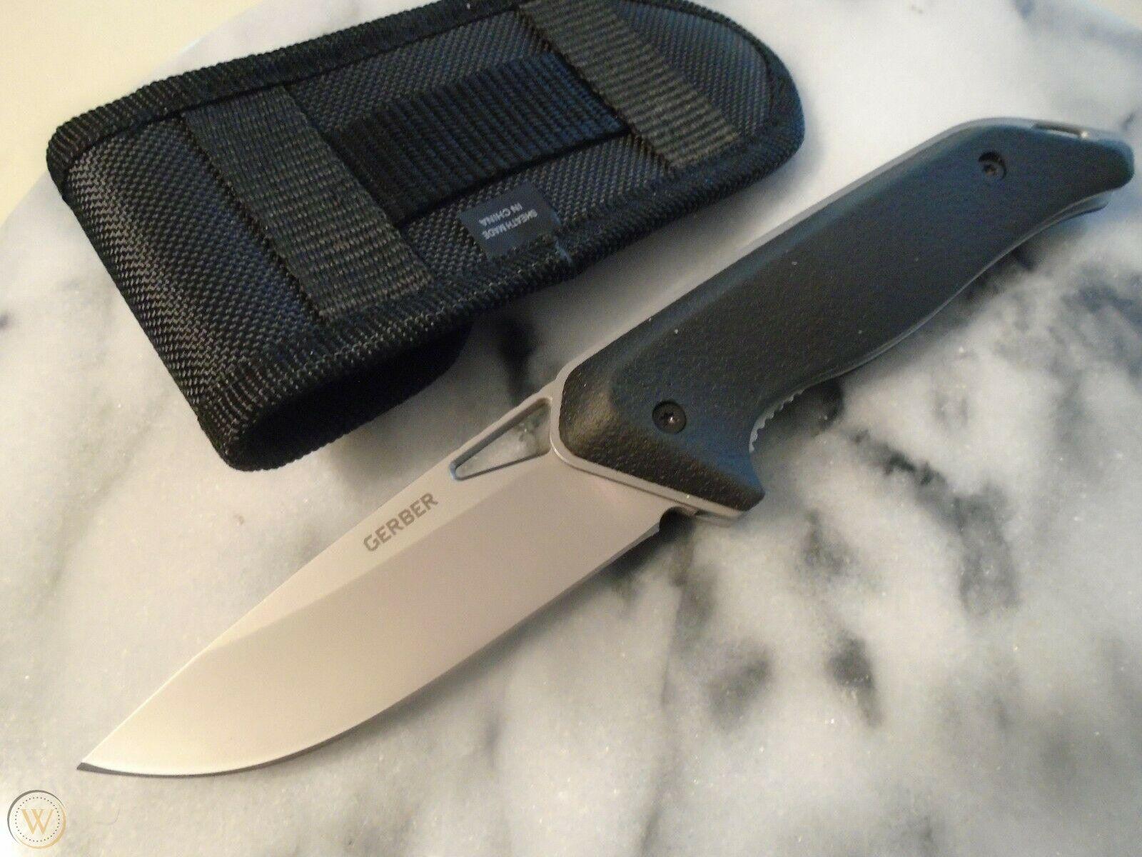 GERBER MOMENT FOLDER WITH SHEATH - NeonSales South Africa