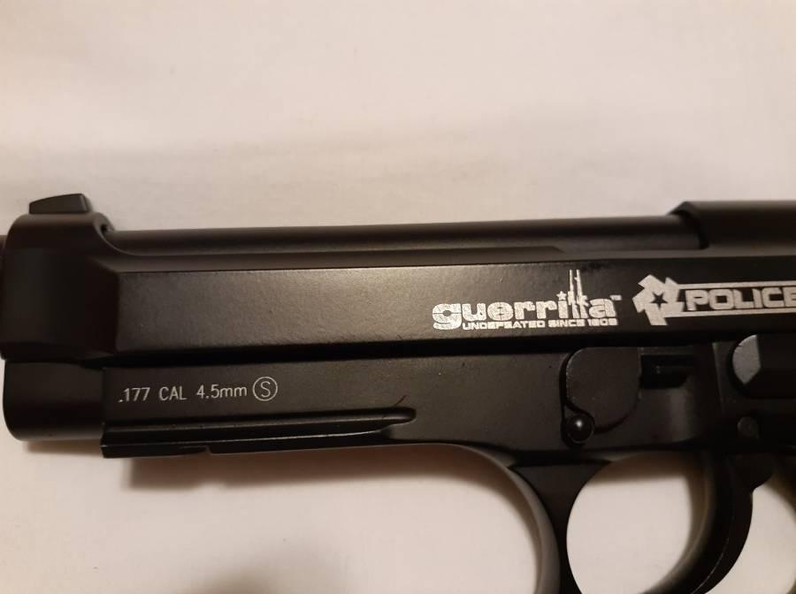 GUERILLA POLICE BLOWBACK CO2 PISTOL COMBO - NeonSales South Africa