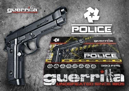 GUERRILLA POLICE CO2 GAS PISTOL - NeonSales South Africa