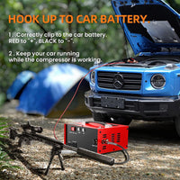 GX 12V/240V RED BOX COMPRESSOR (AUTO-SHUTDOWN) - NeonSales {{ shop.shopifyCountryName }}