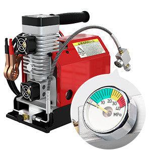 GX RED 4500 PSI PCP MINI COMPRESSOR, 12V/220V - NeonSales {{ shop.shopifyCountryName }}