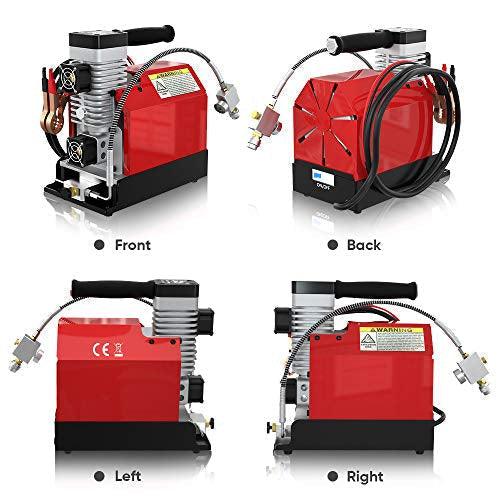 GX RED 4500 PSI PCP MINI COMPRESSOR, 12V/220V - NeonSales {{ shop.shopifyCountryName }}