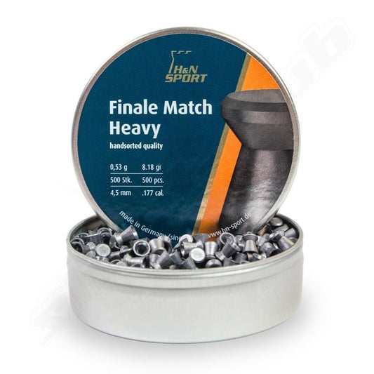 H&N 4.5MM FINALE MATCH HEAVY - 500'S - NeonSales {{ shop.shopifyCountryName }}