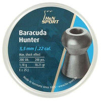 H&N 5.5MM BARACUDA HUNTER 18.21GR - 200'S - NeonSales {{ shop.shopifyCountryName }}