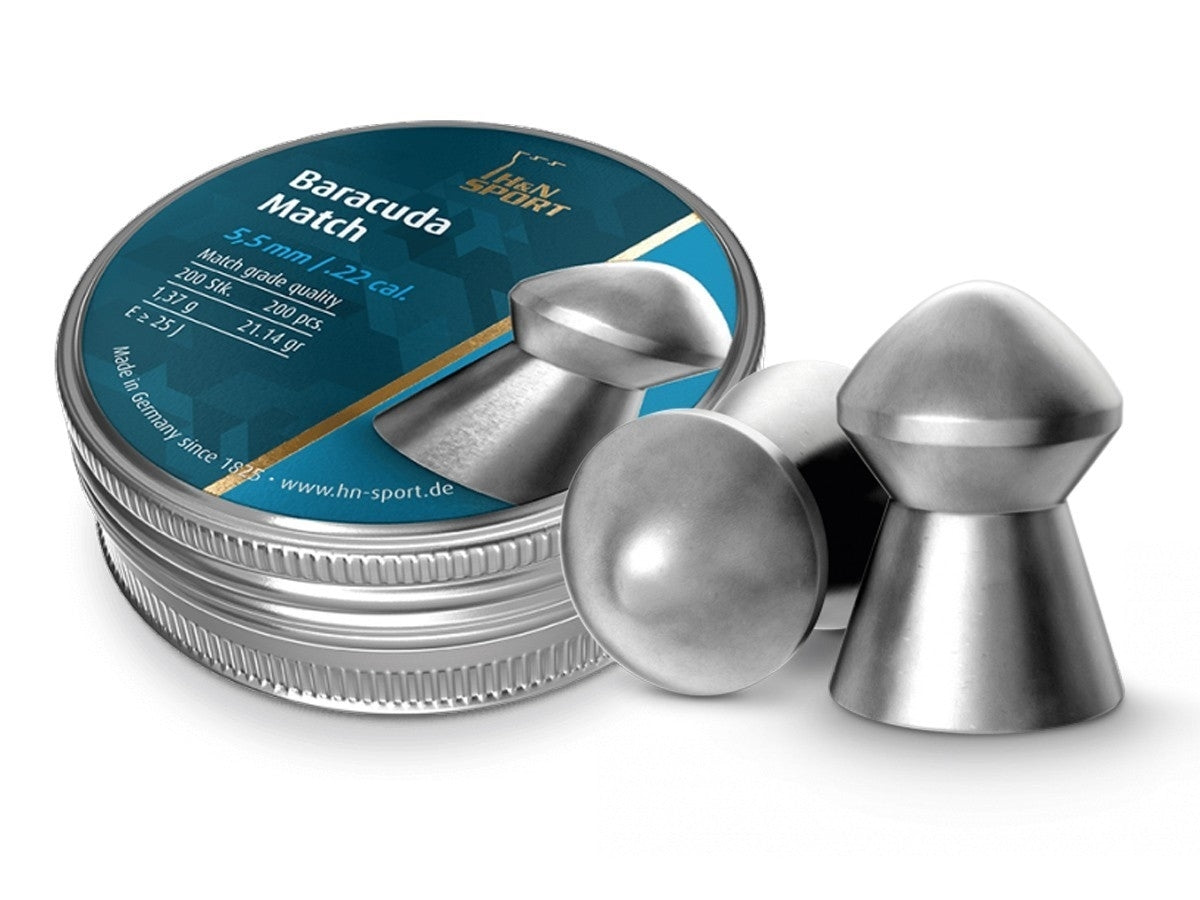 H&N 5.5MM BARACUDA MATCH 21.14GR - 200's - NeonSales {{ shop.shopifyCountryName }}