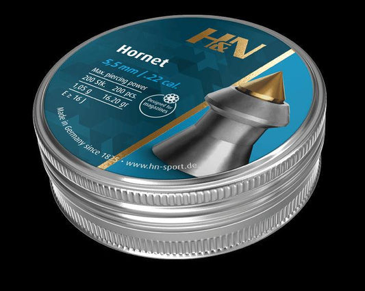 H&N 5.5MM HORNET (16.20GR) - 200's - NeonSales {{ shop.shopifyCountryName }}
