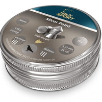 H&N 6.35MM SILVER POINT 24.38GR - 200'S - NeonSales {{ shop.shopifyCountryName }}