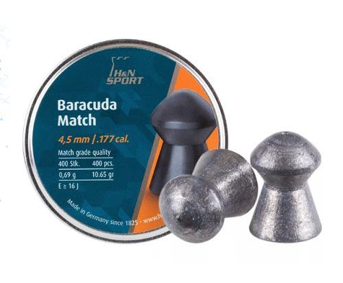 H&N BARACUDA MATCH .177 (4.52MM) 10.65GR - 400'S - NeonSales