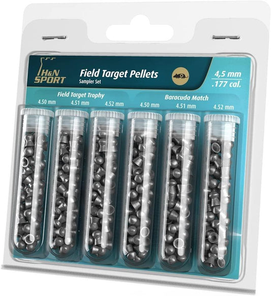 H&N FIELD TARGET SAMPLER SET .177 - 6 X ±40'S - NeonSales {{ shop.shopifyCountryName }}