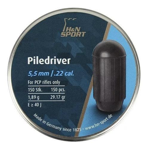H&N PILEDRIVER 29.17GR 5.5MM - 150'S - NeonSales {{ shop.shopifyCountryName }}