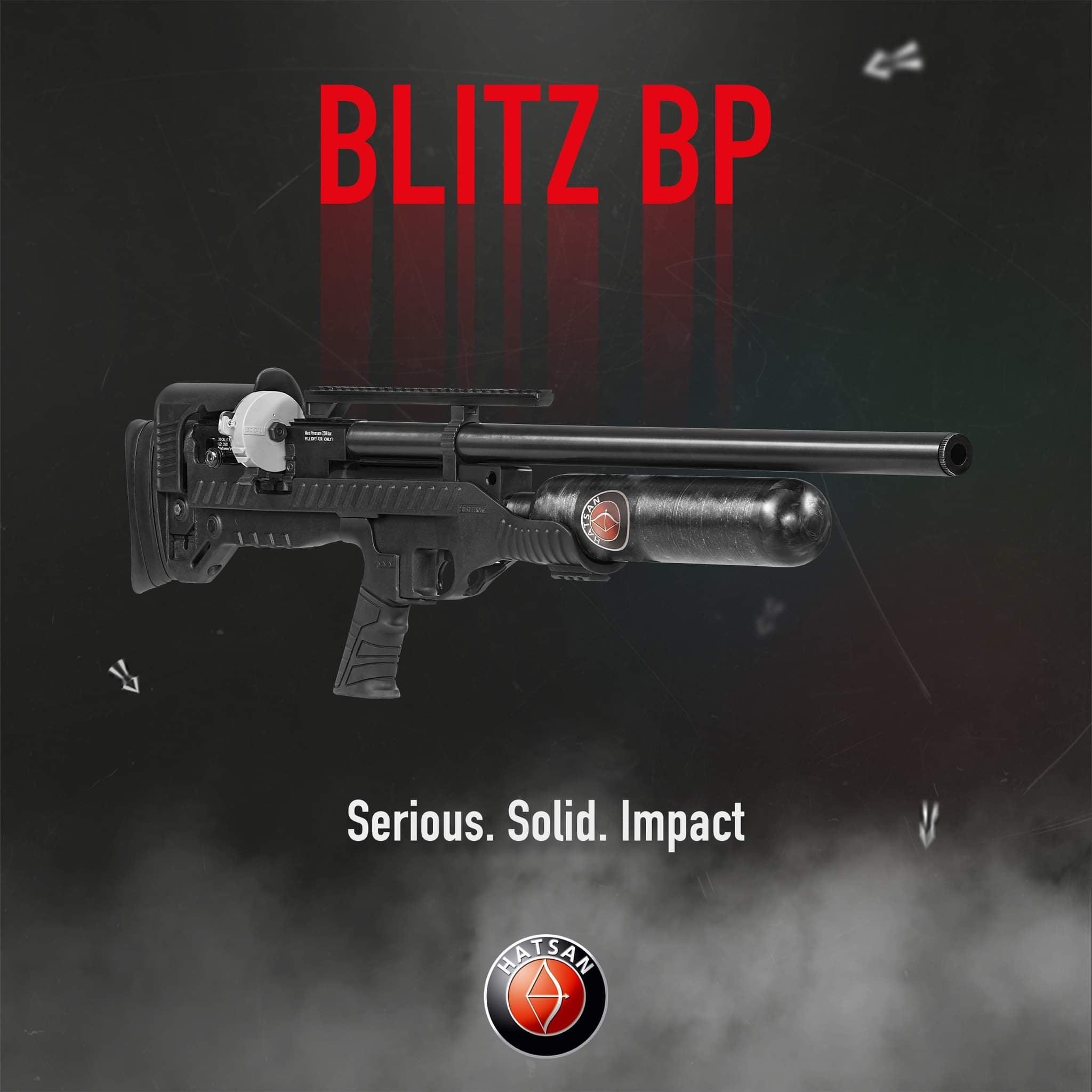 HATSAN BLITZ BULLPUP PCP RIFLE SYNTH - .22 - NeonSales {{ shop.shopifyCountryName }}